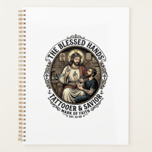 T-Shirt Studio de Tatouage d'Artiste Jésus Inspira