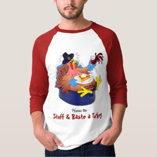 T-shirt Stuff and Baste a Turkey (Vin)