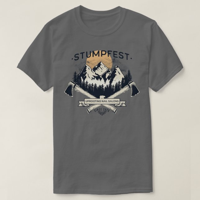 T-shirt Stumpfest Funny Bluey déraciner les ongles Salons  (Design devant)