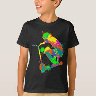 T-shirt Stunt Scooter Rider Boys Jeunes