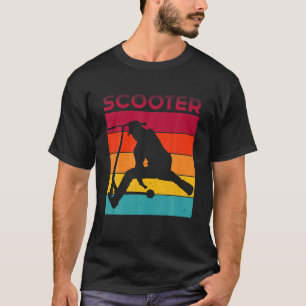 T-shirt Stunt Scooter Scooter Patinage Tricks Enfants Vint