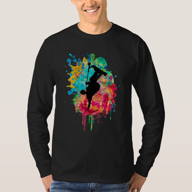 T-shirt Stuntscooter Skate Stunt Scooter (Devant)