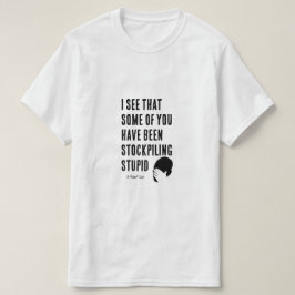 T-shirt Stupide - Une Chemise MisterP