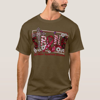 T-shirt SturgeWeber Syndrome Sensibilisation ruban croisé 