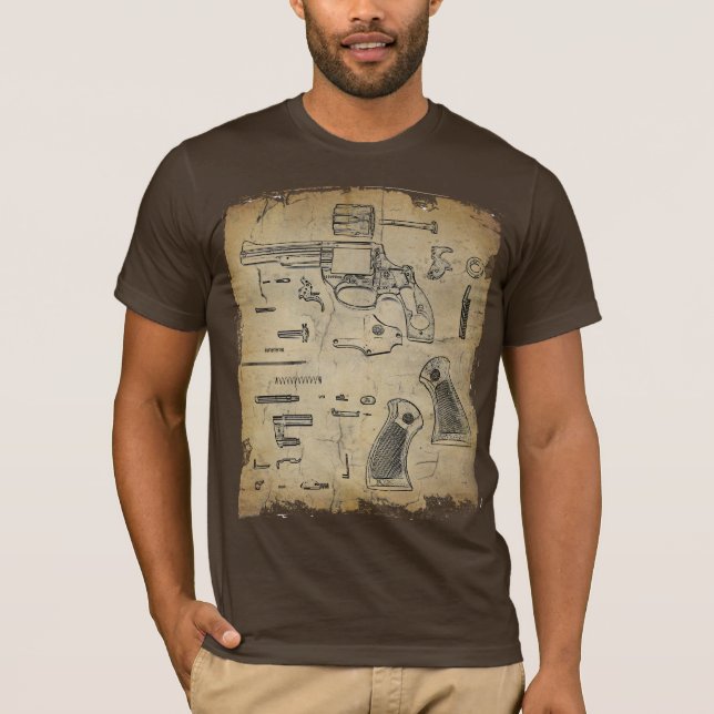 T-shirt Style 01 de revolver (Devant)