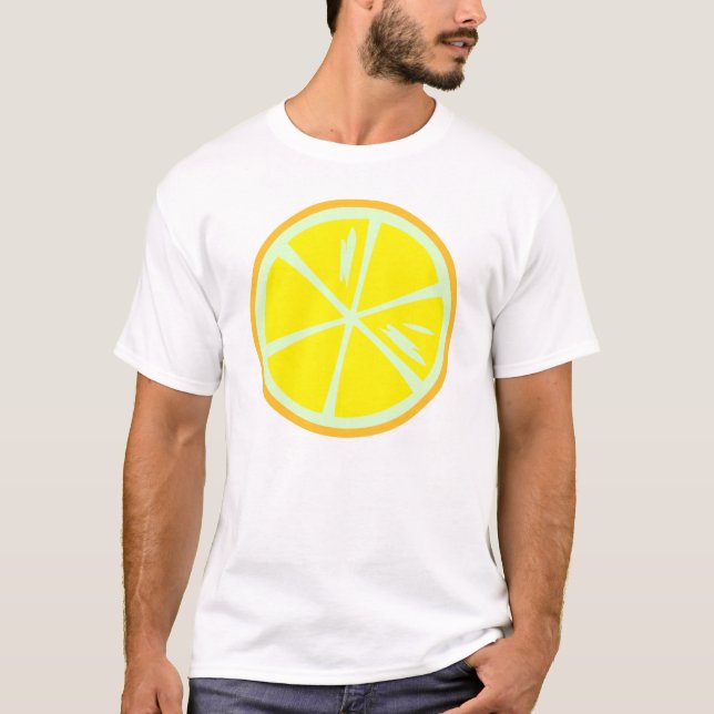 T-shirt Style 1 de la chemise de citron (f) (Devant)