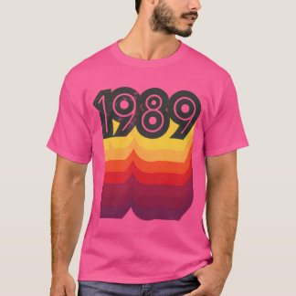 T-shirt Style 80S vintage 1989