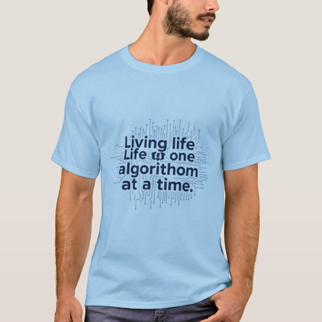 T-shirt Style algorithmique (Devant)