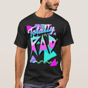 T-shirt Style années 1980 Totalement Rad 80s Hipster Décon
