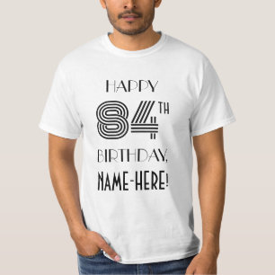 T-shirt Style Art Déco inspiré 84e cérémonie d'anniver