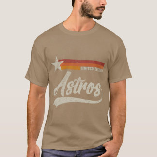 T-shirt Style Astros Vintage Années 70 80 Nom d'ami