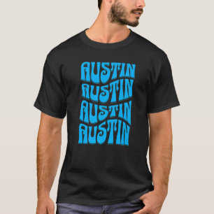 T-shirt Style Austin Texas Retro 60s les années 70