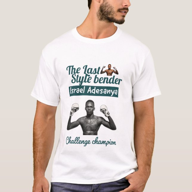 T-shirt Style Bandar Israel Adesanya (Devant)