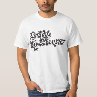 T-shirt style baseball Lil Monster de papa