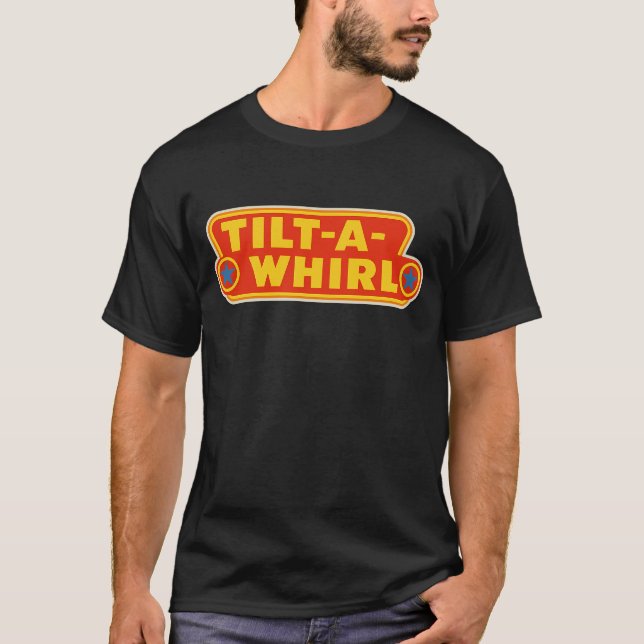 T-shirt Style carnaval rétro TILT-A-WHIRL (Devant)