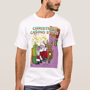 T-shirt Style Casino de Noël
