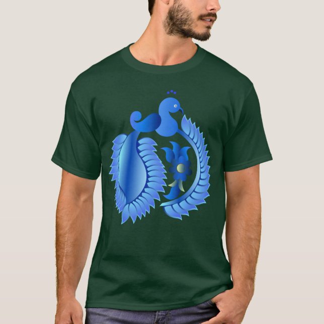T-shirt Style classique oiseau design garçon (Devant)