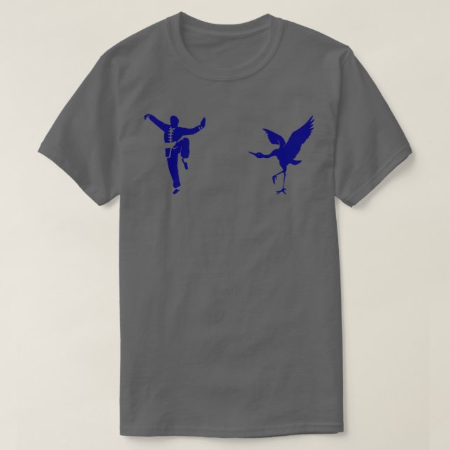 T-shirt Style Crane Kung Fu (Design devant)