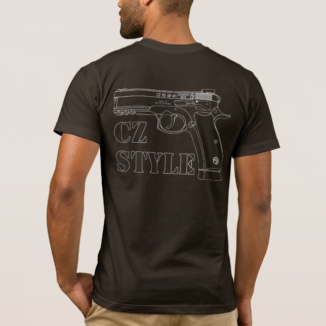 T-shirt style CZ (Dos)