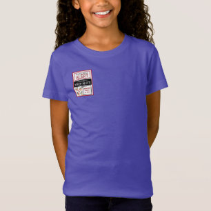 T-Shirt Style de badge d'alerte d'allergie aux aliments de