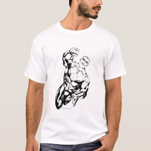 T-shirt Style de bande dessinée - Volant vers le haut, noi