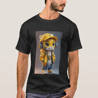 T-SHIRT STYLE DE CHAT
