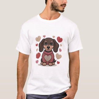T-shirt Style de chien.