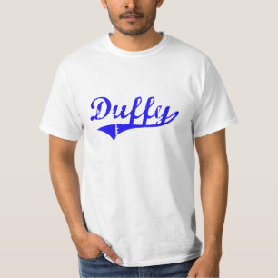 T-shirt Style de classique de nom de famille de Duffy