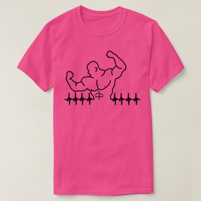 T-shirt Style de construction du corps 1 (Design devant)