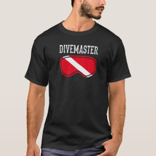T-shirt Style de drapeau de plongée pour moniteur de plong