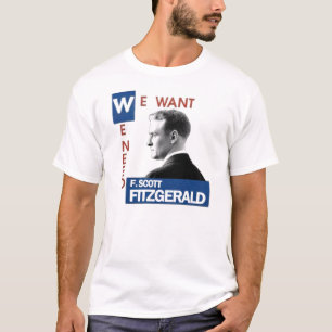 T-shirt Style de F. Scott Fitzgerald JFK