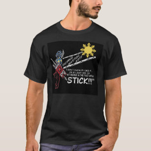 T-shirt Style de l'humour Face2stick de LFS-Kali FMA