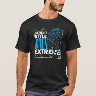 T-shirt Style de rue BMX Extreme Freestyle Cycling BMXer