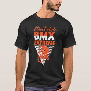 T-shirt Style De Rue cool Bmx Extreme Bmx équitation Bmx