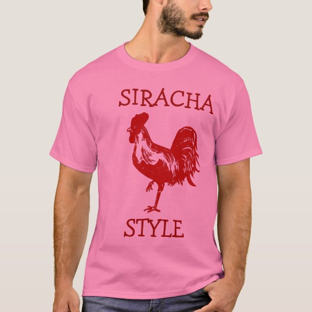 T-shirt Style de Siracha (Devant)