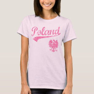 T-shirt Style de sport de la Pologne