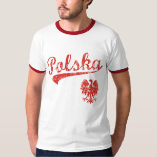T-shirt Style de sport de Polska Eagle