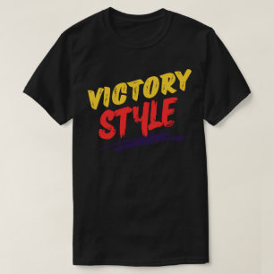 T-shirt style de victoire
