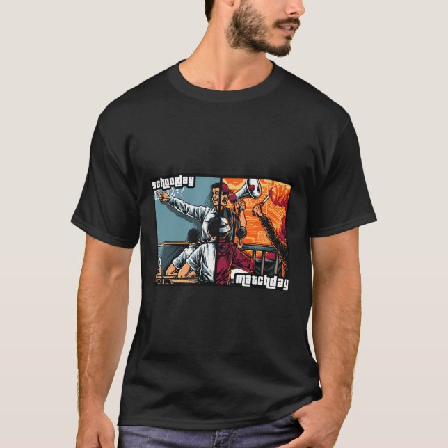 T-shirt style de vie ultras (Devant)