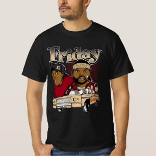 T-shirt Style Dessin Hip hop Rétro, Maisons Amusantes Art 