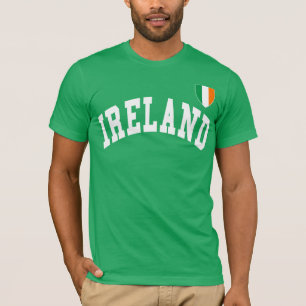 T-shirt Style du Jersey du football de l'Irlande