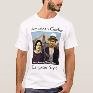 T-shirt Style gothique américain de bandit