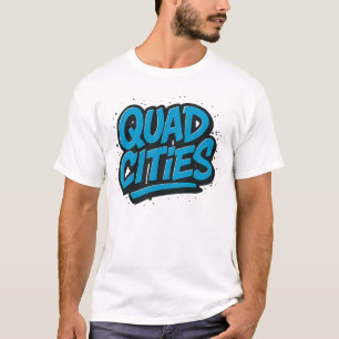 T-shirt Style Graffiti Quad Cities - Vêtements de rue urba
