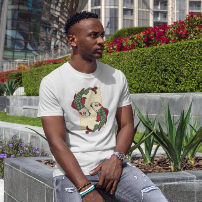 T-shirt Style japonais Koi Fish (Créateur téléchargé)