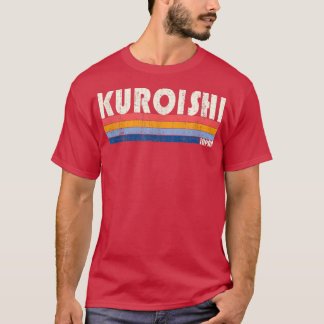 T-shirt Style les années 70 80s Vintage rétro Kuroishi, Ja