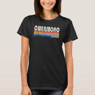 T-shirt Style les années 70 80s Vintage rétro Owensboro Ke