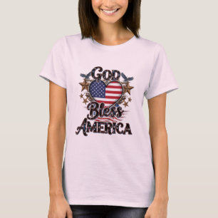 T-shirt Style Liberty : Etats-Unis Slogan Designs
