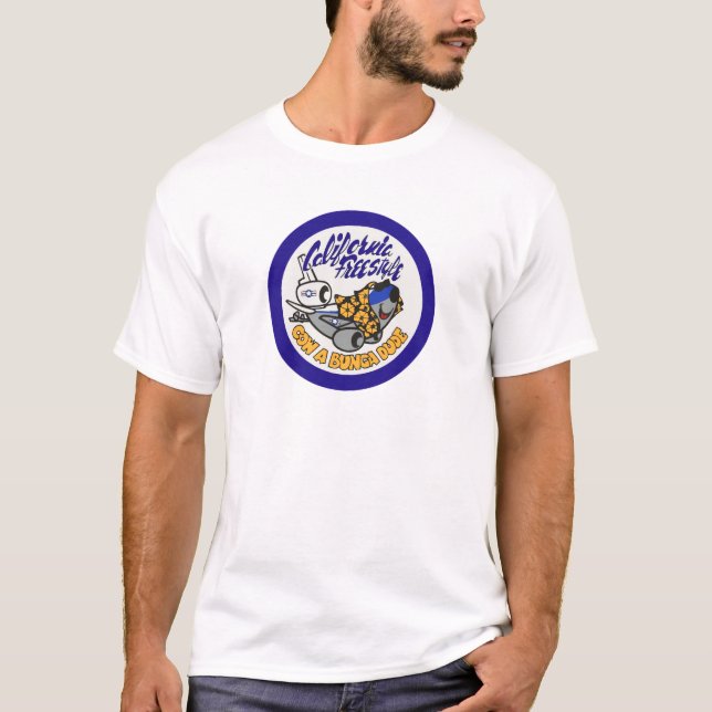 T-shirt Style libre de la Californie de supplément de (Devant)