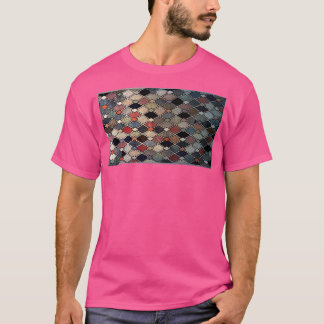 T-SHIRT STYLE MÉDIÉVAL VITRAGE EN VERRE STAINÉ FENÊTRE GOT