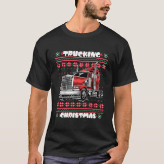 T-shirt Style moche de chauffeur de camion